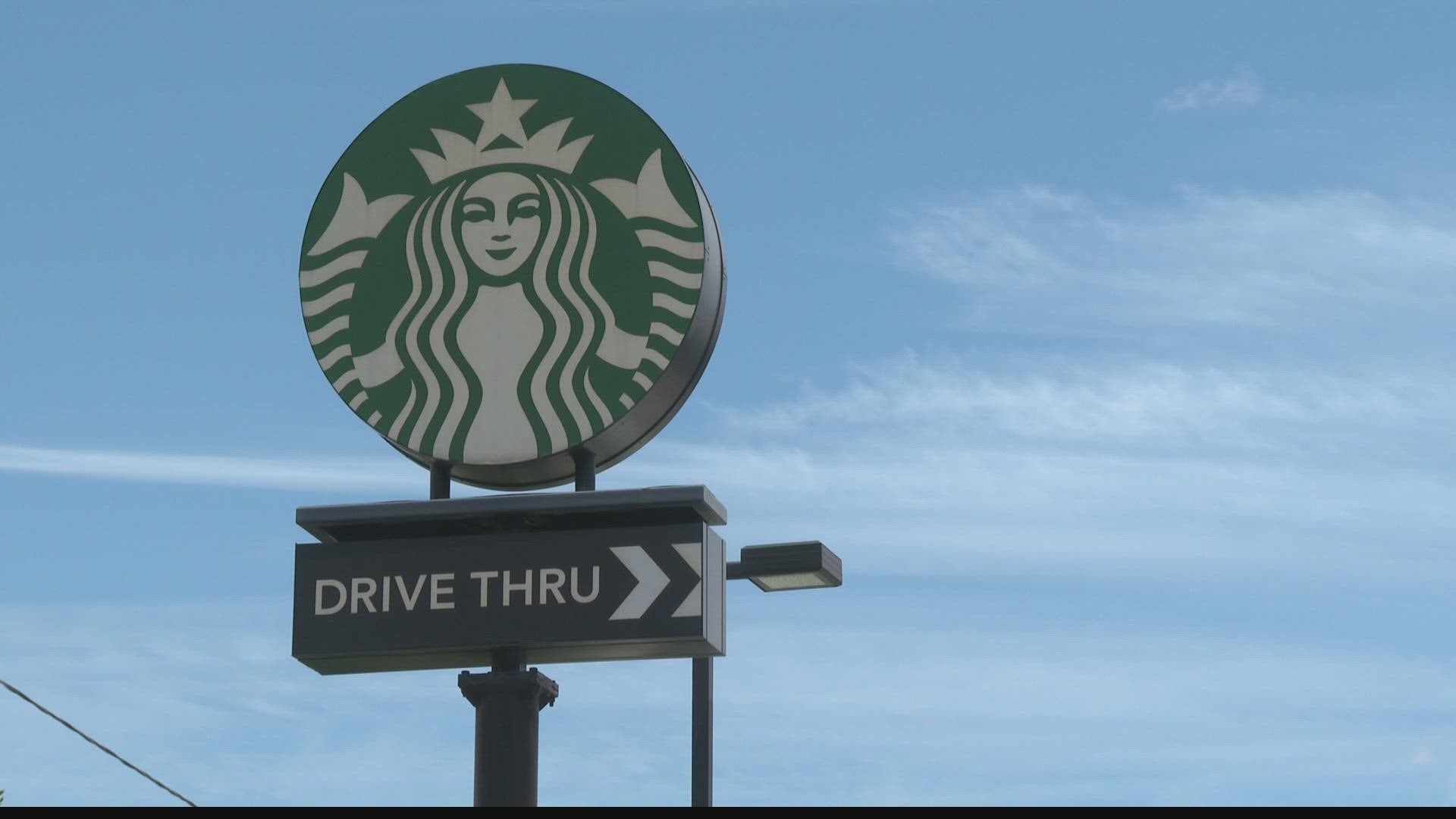 The Starbucks on Ricky Drive was one of the first three in the states to unionize. Employees say Starbucks has not recognized their union and is withholding raises.