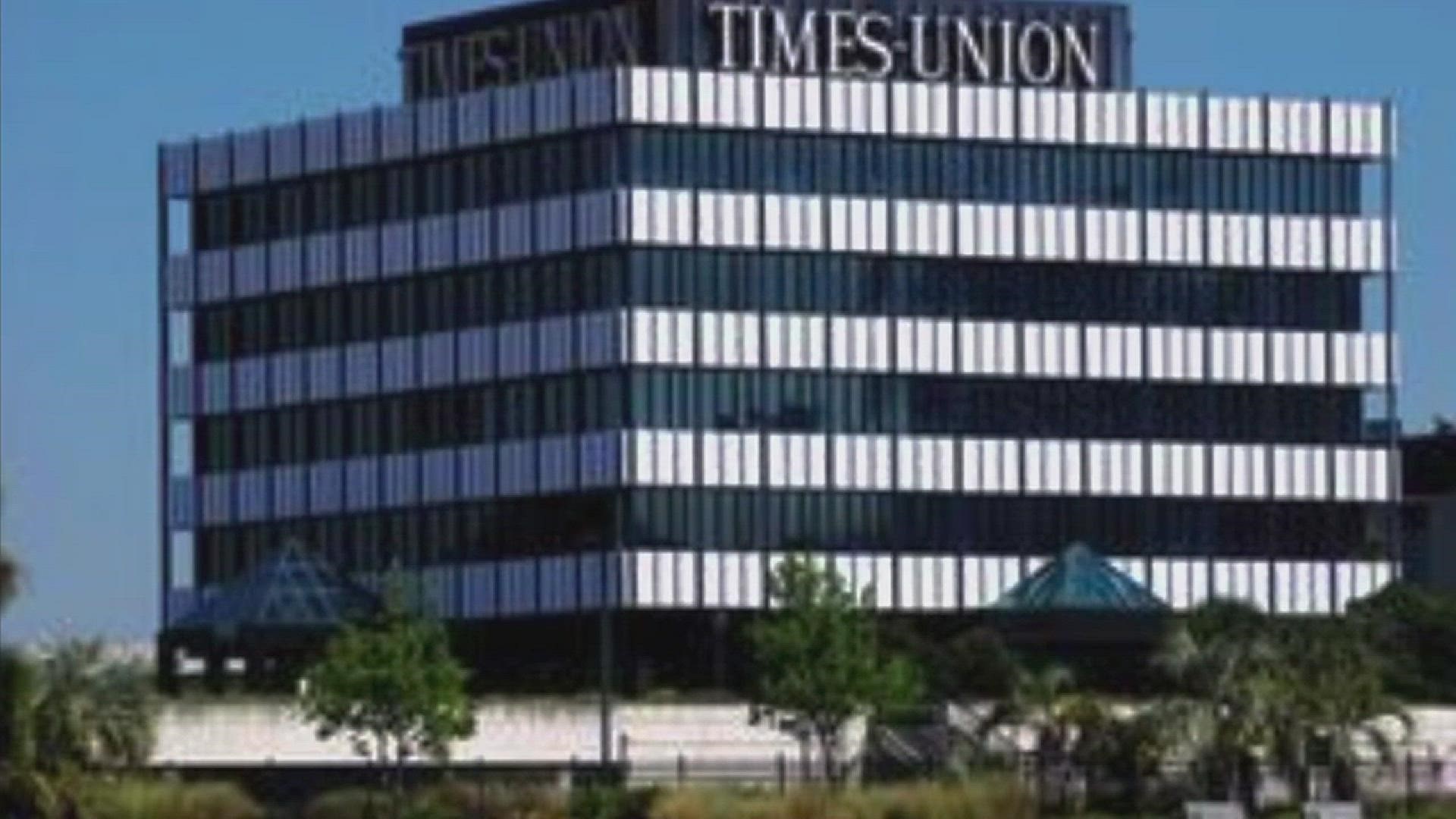 A literal skeleton of its former self, the old Florida Times-Union building, 1 Riverside Ave., Jacksonville, has been completely dismantled down to its bones.