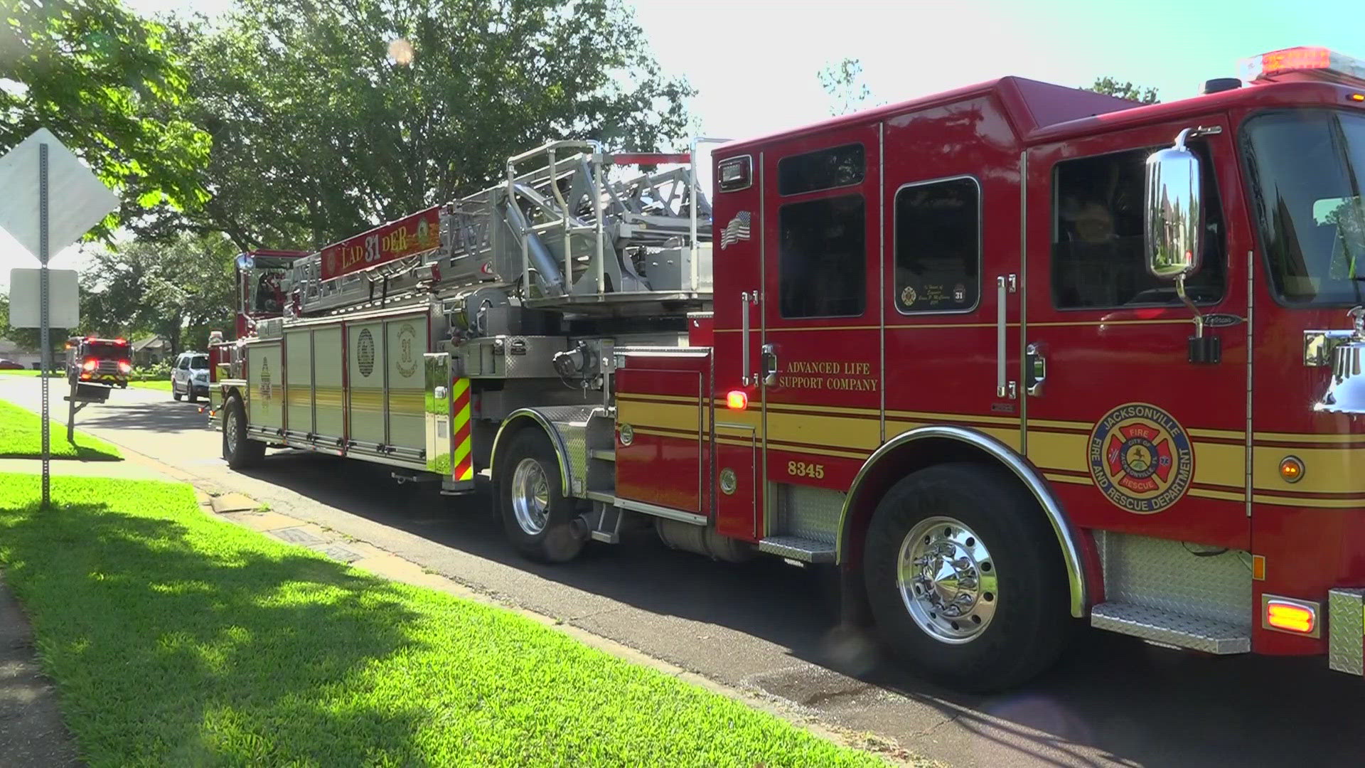 The Jacksonville Fire & Rescue Department responded after 8 a.m. Friday to a residential fire that left a person dead.