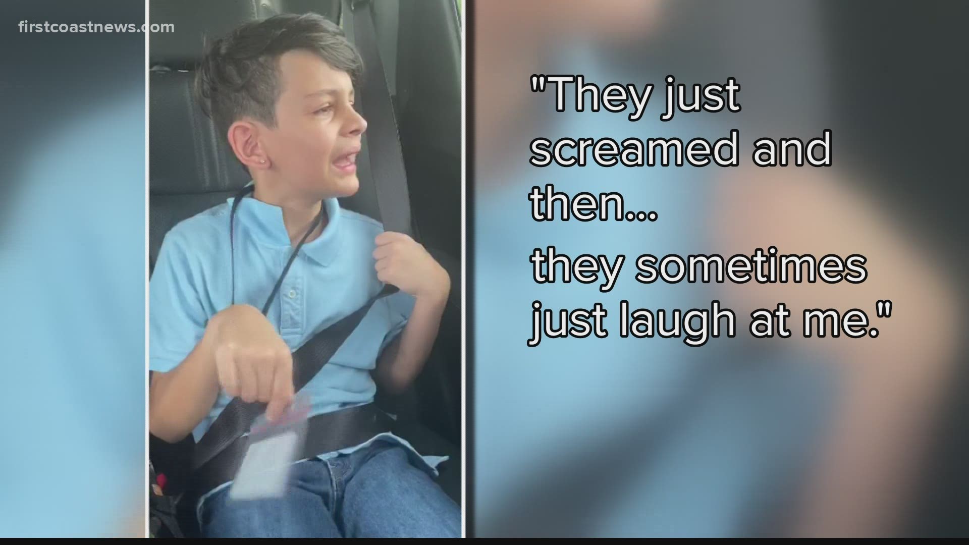 'It really broke my heart:' Jacksonville mom says autistic son singled out in class over coughing tic, mistaken as COVID-19 symptom.