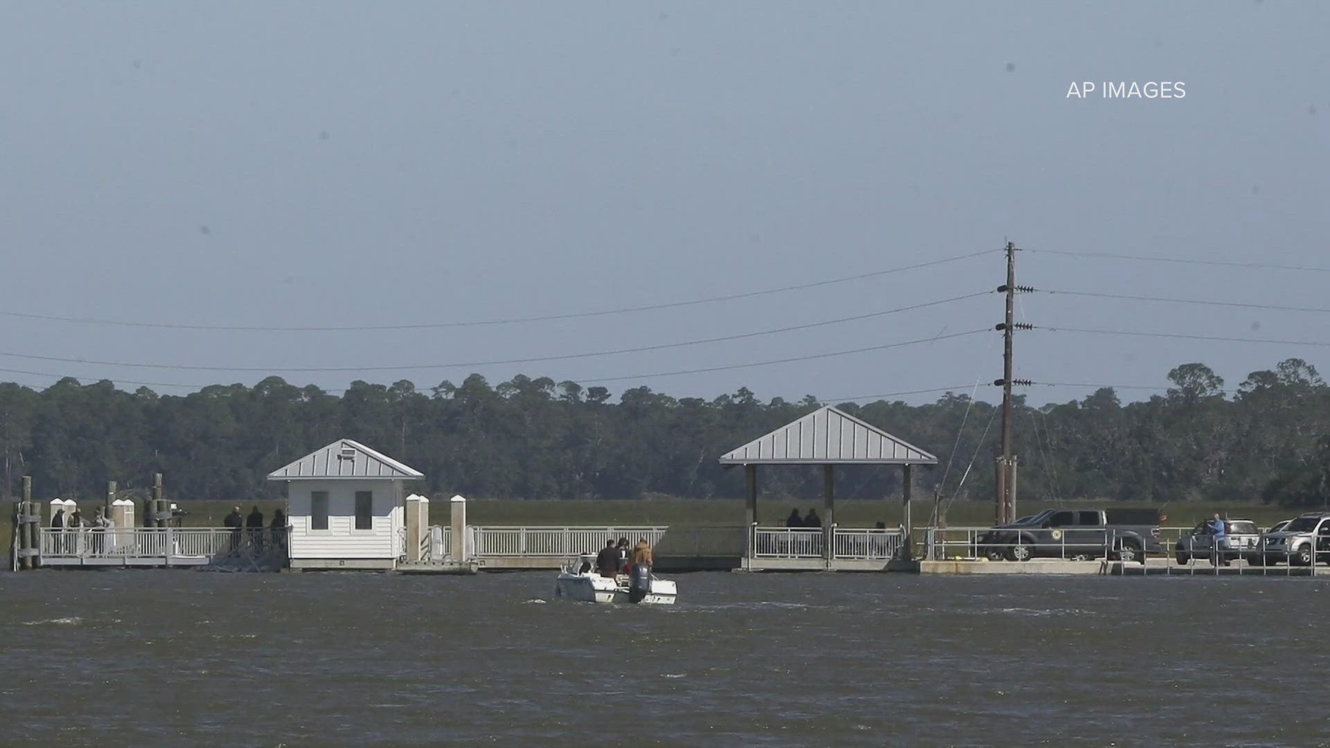 The gangway was completed in November 2021 and not inspected after Hurricane Helene, Georgia officials said. An investigation is underway.