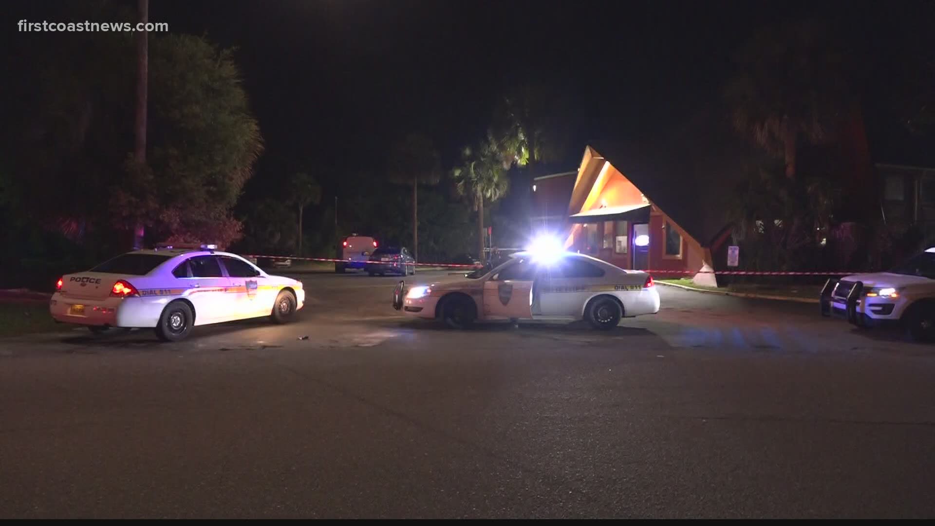 Around 11:15, the Jacksonville Sheriff's Office says officers were dispatched to 1000 Golfair Boulevard in reference to a person with a gunshot wound.