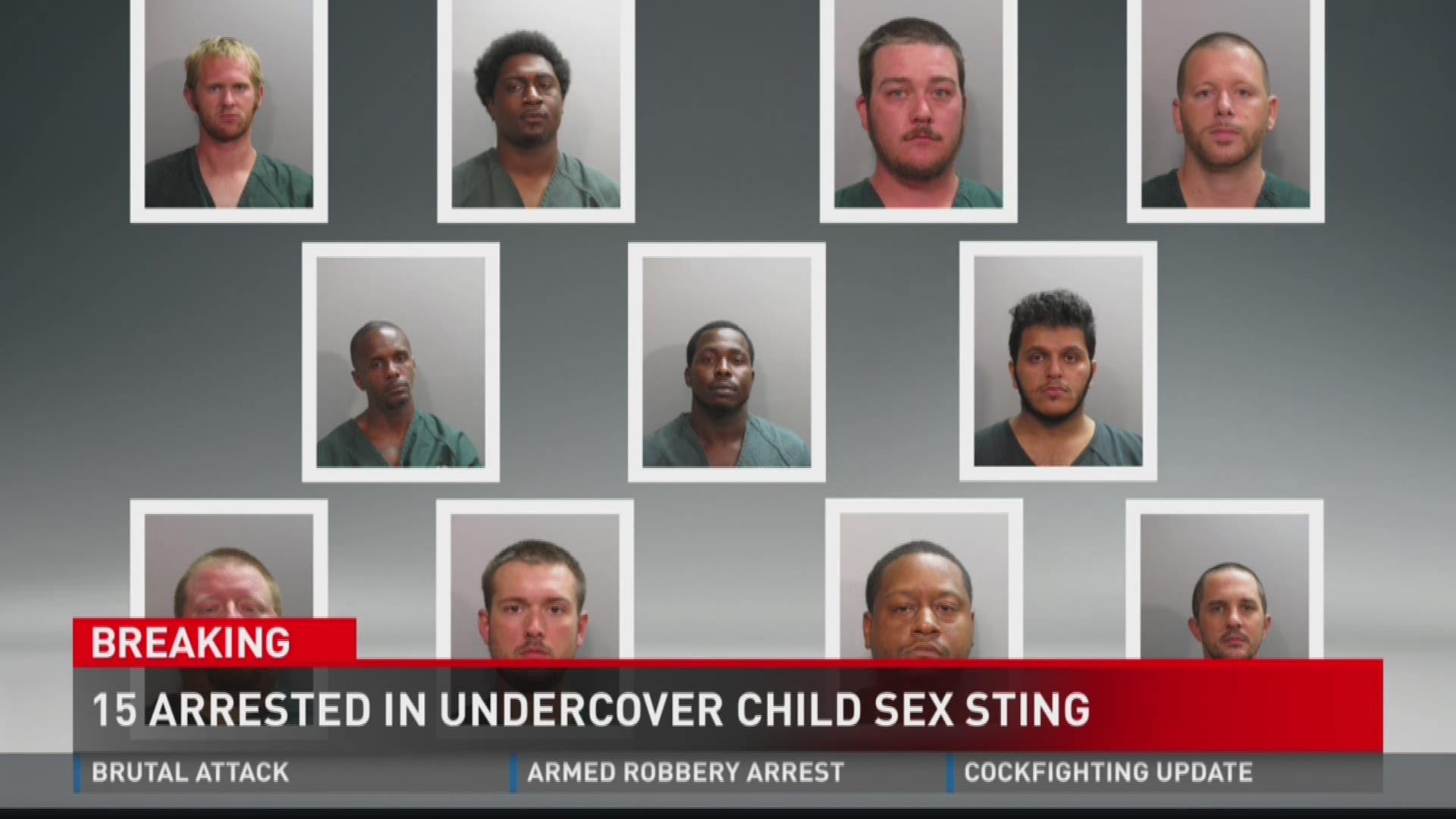 32 people arrested in child sex sting