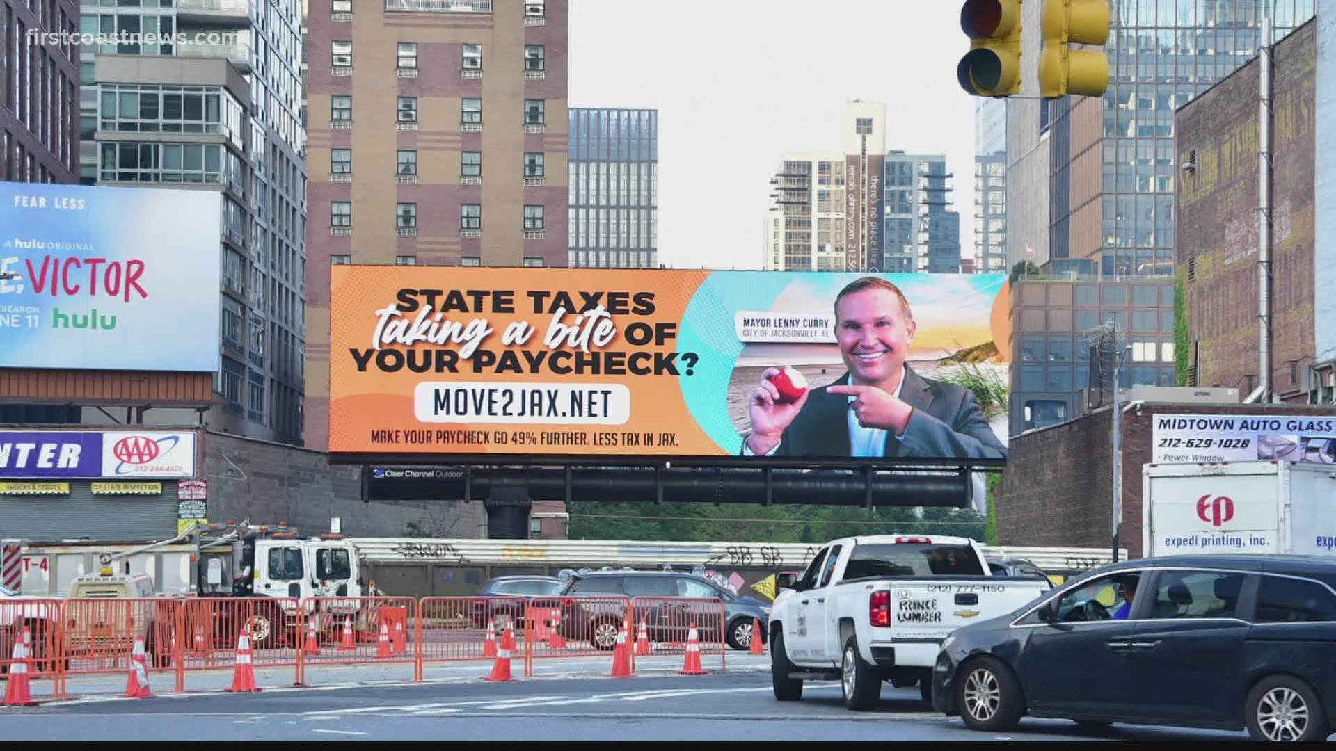 Mayor wants to lure digital nomads to Jacksonville with new billboard