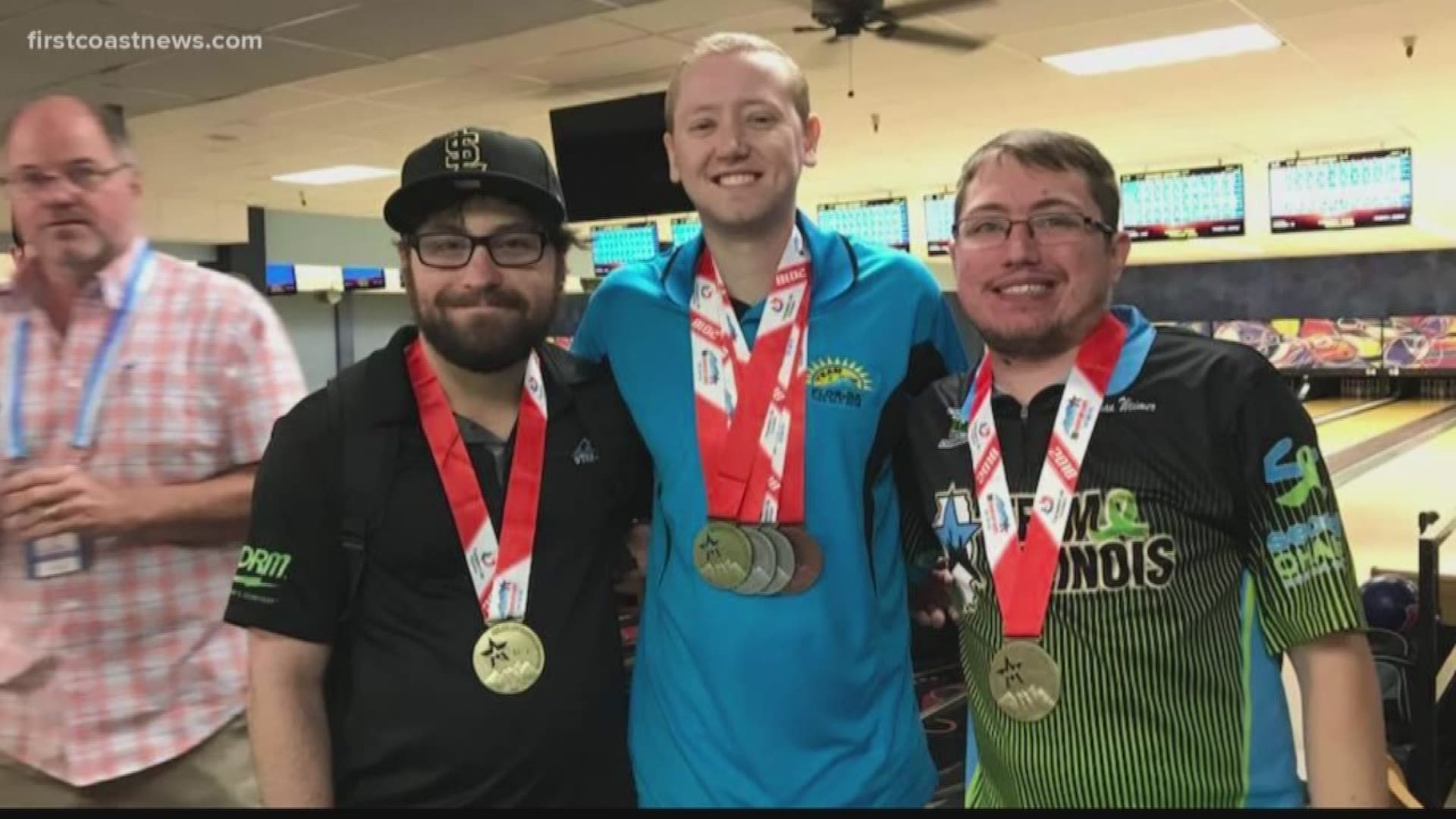 A Jacksonville man recently competed in the World Transplant games in England and came home with a Gold and two Bronze medals.