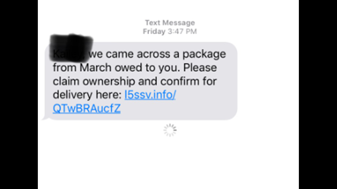 Don T Click On The Link In That Text Message About A Package It Could Be A Scam Firstcoastnews Com