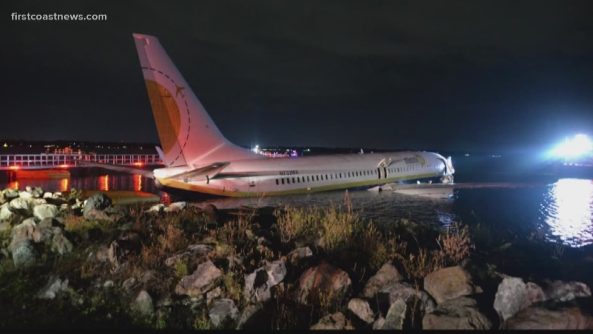 Of the 22 people who sought medical attention after a Boeing 737-800 plane skidded into the St. Johns River, a baby was among those hospitalized, according to a representative with NAS Jax.