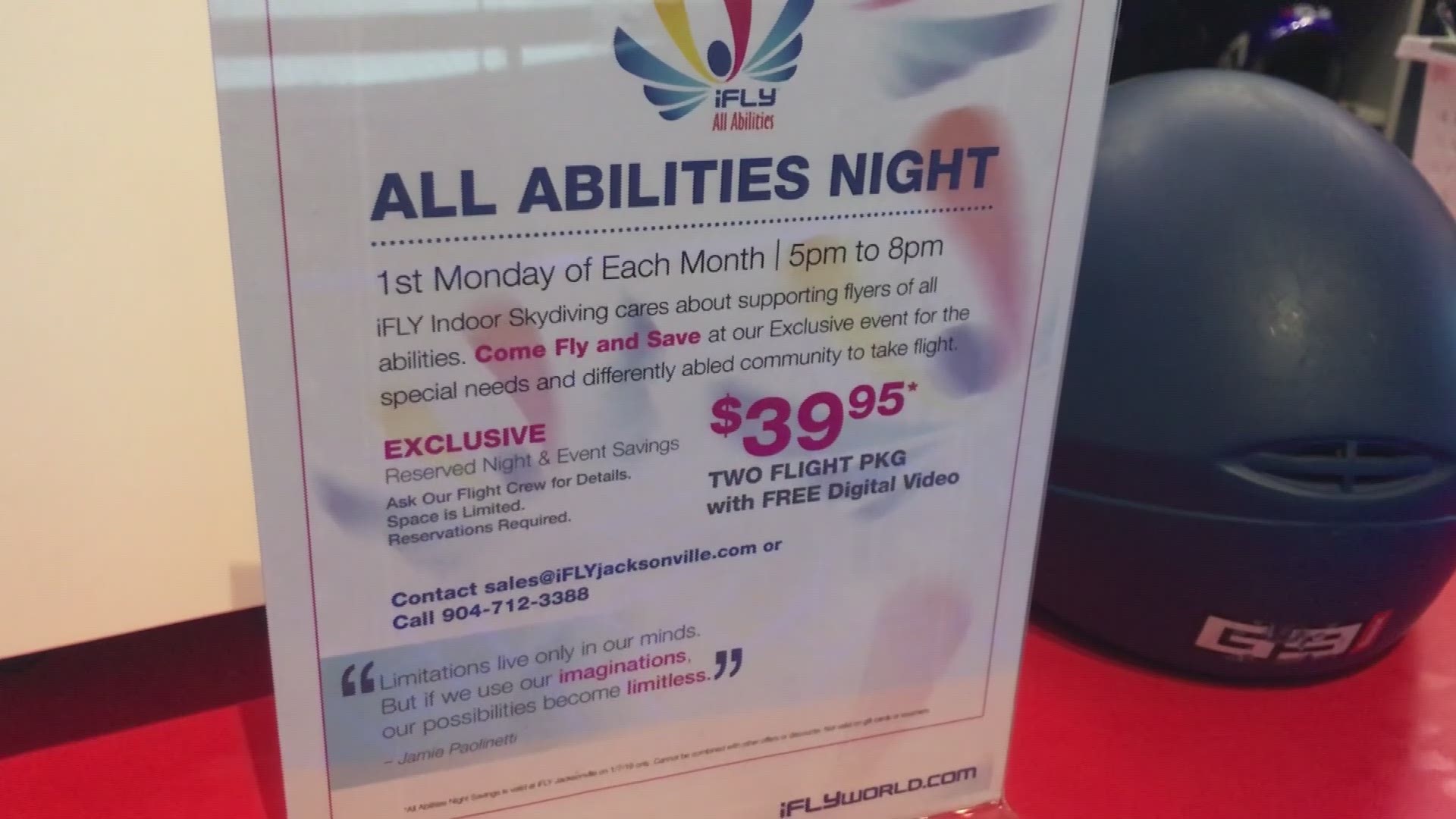 All Abilities Night at iFLY is a unique event that makes the dream of flight a reality for those in the special needs community.