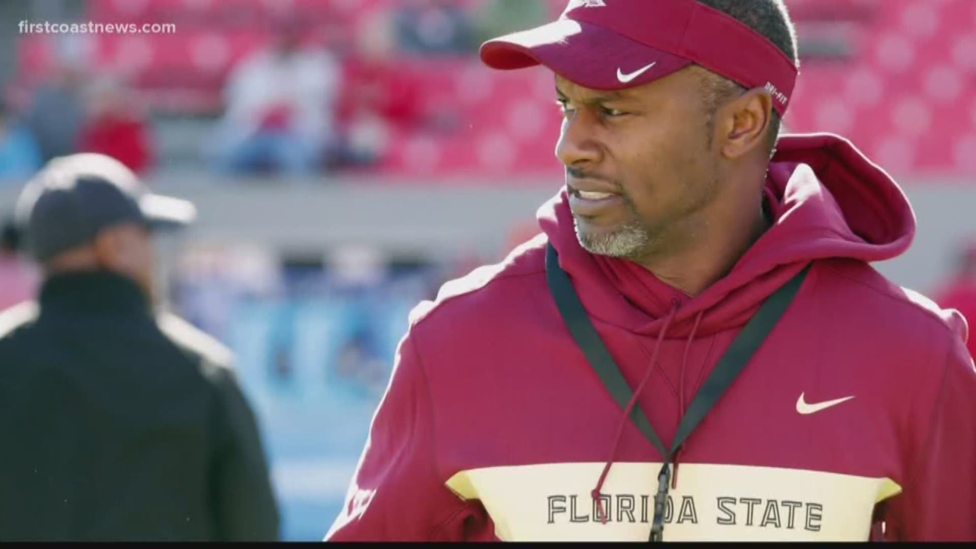Florida State University hosted a press conference on Monday to discuss the recent firing of head football coach Willie Taggart.
