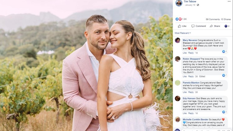 Tim Tebow, Demi-Leigh Nel-Peters tie the knot in South Africa