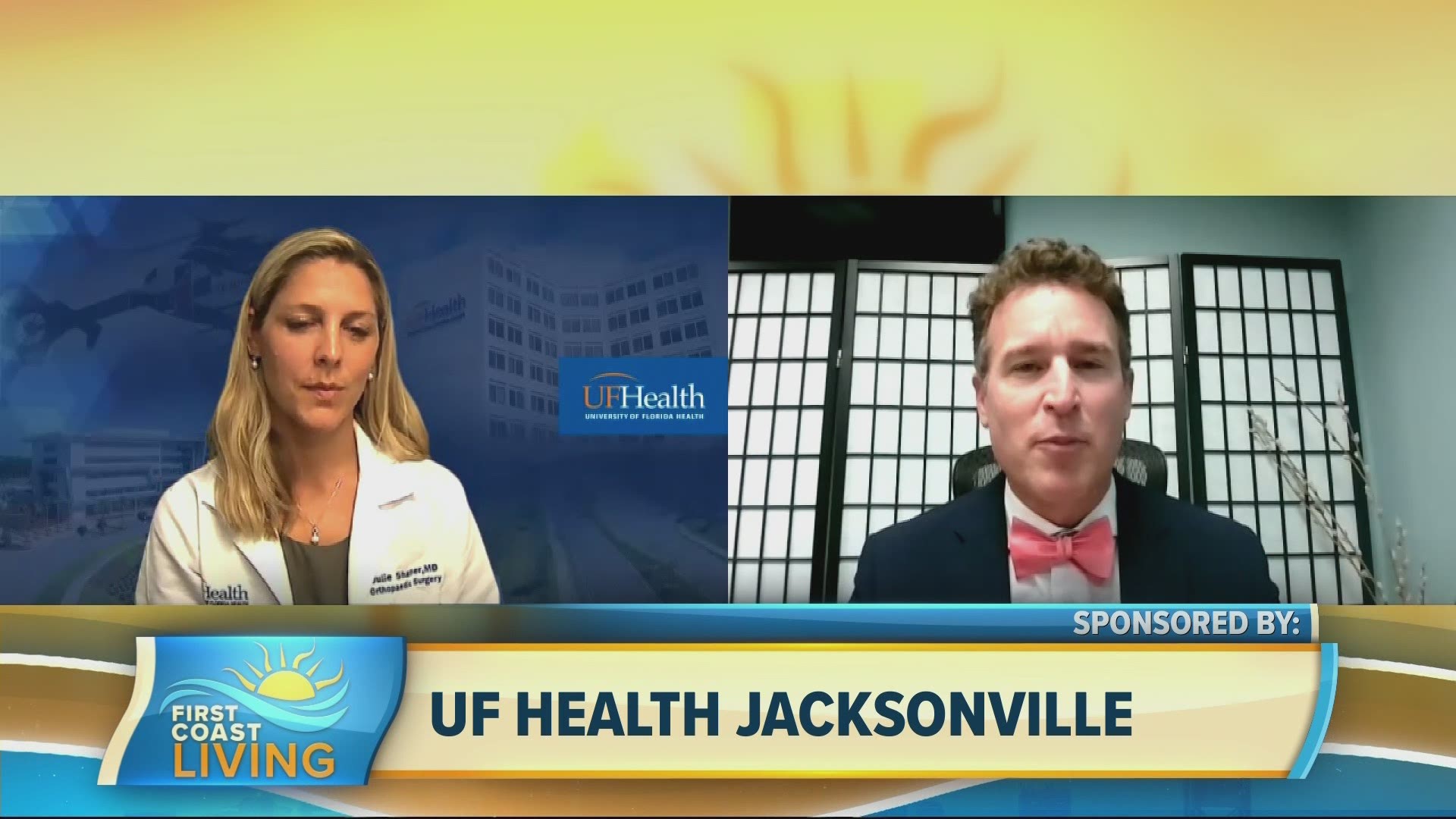 Dr. Julie Shaner gives you the UF Health advantage on knee joint replacement and hip joint replacement.
