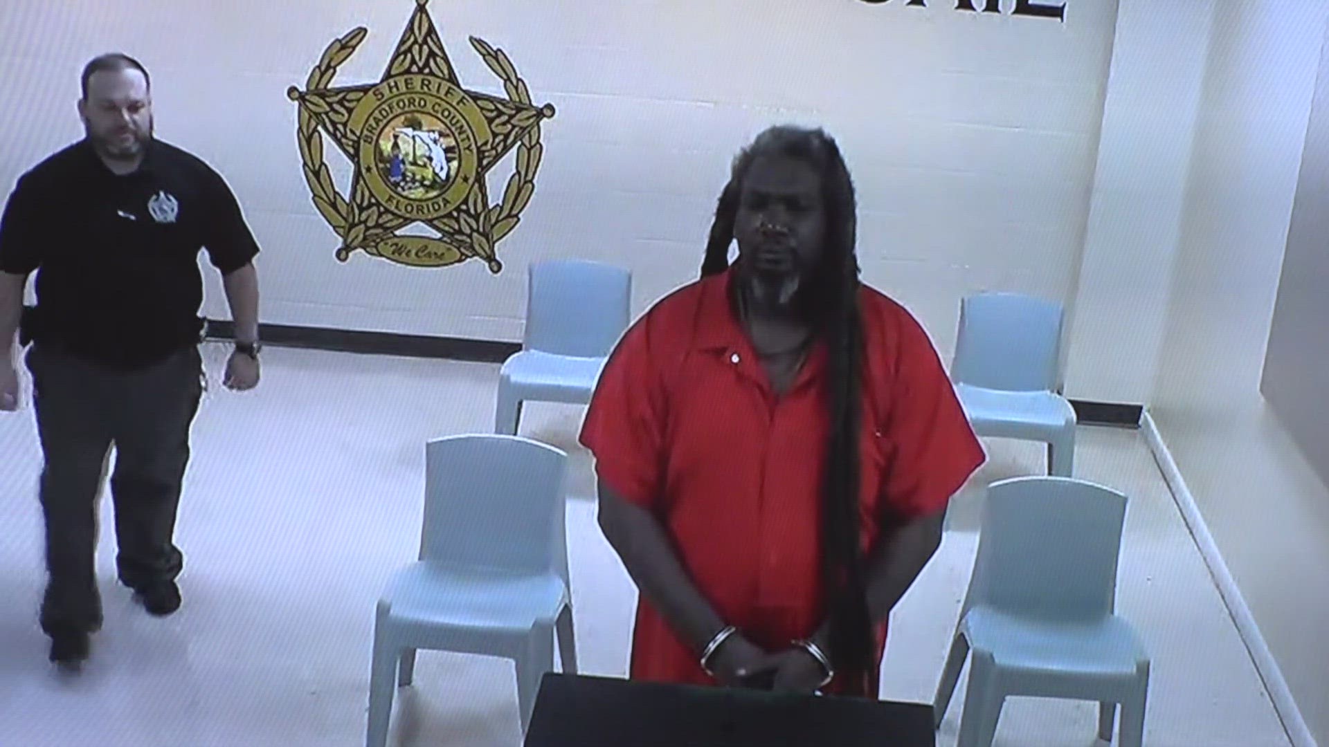 Johnnie Bernard Brown, 46, is charged with four counts of murder in relation to the shooting deaths of Quinqune Robinson, 49, Danesha Sims, 27, & Winshay Roddey, 25.