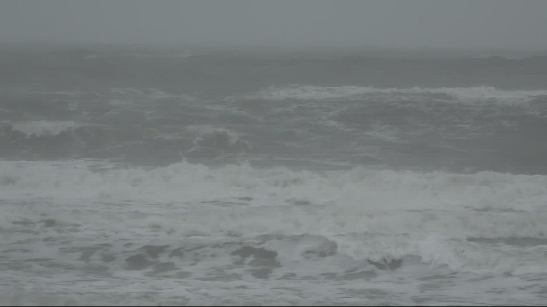 The First Coast is experiencing a Nor'easter on Easter. Jacksonville Beach Ocean Rescue says the beaches will have large and dangerous surf the next few days.