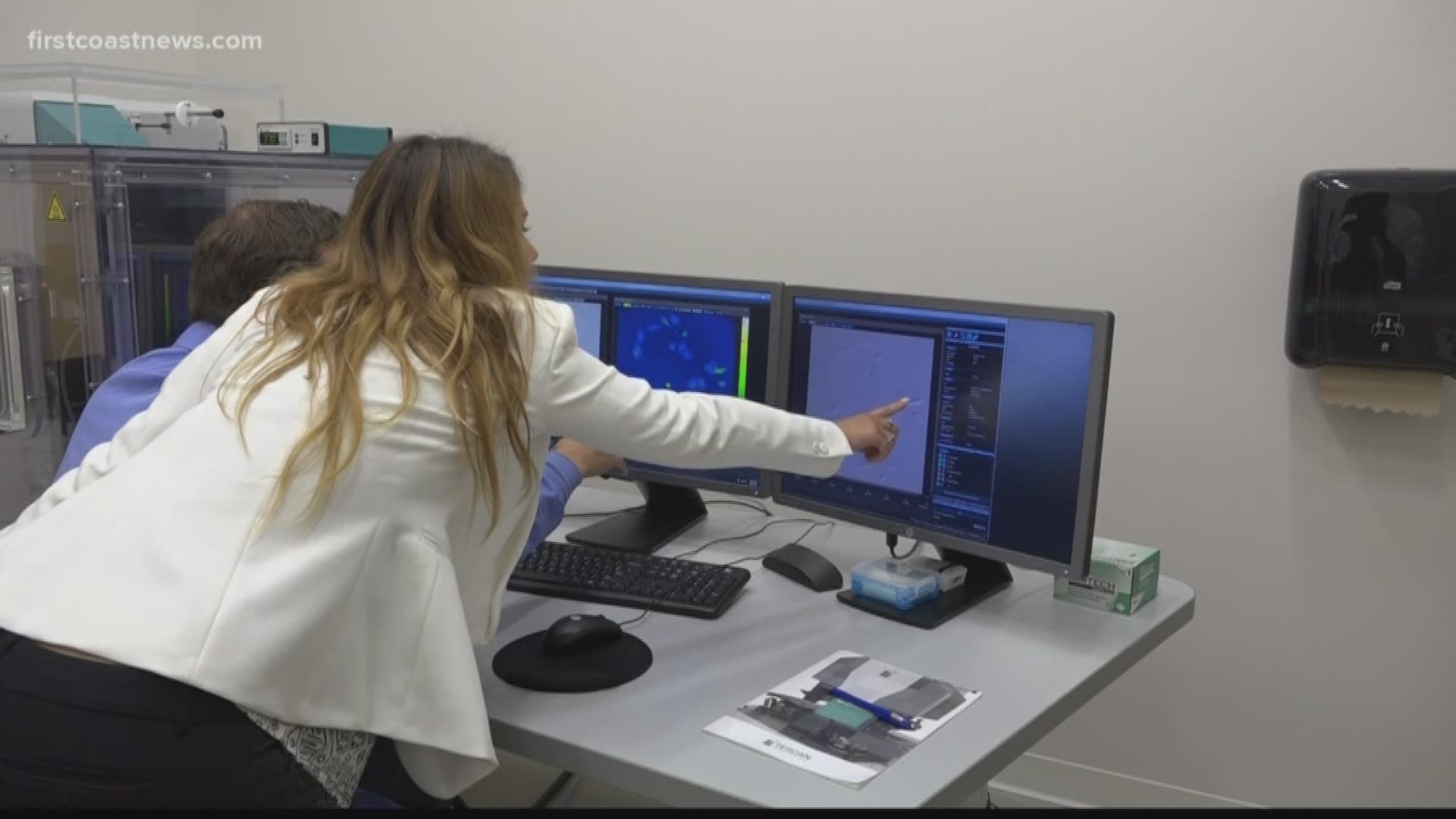 A unique state-of-the-art tool used to fight cancer now lives at the University of North Florida. It's the only microscope of its kind in North America!