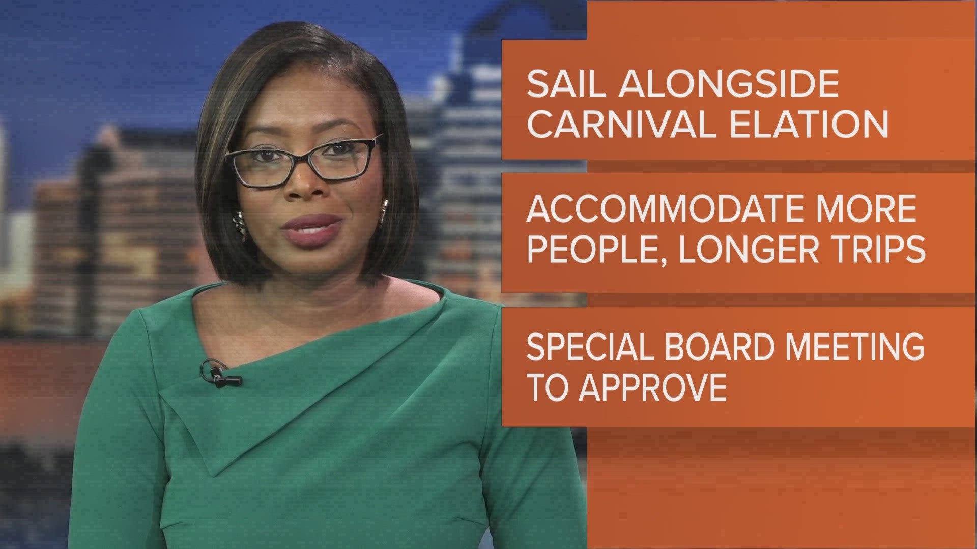 Jacksonville is currently the homeport of the Carnival Elation.