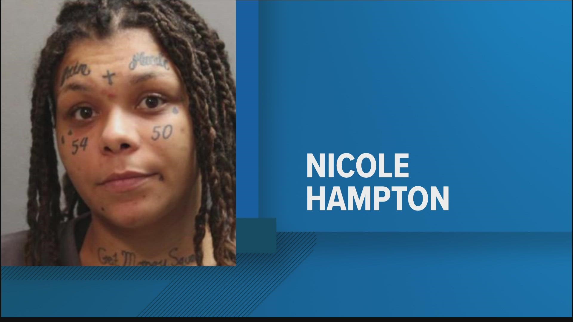 Police say Hampton is responsible for the shooting on Prospect Street in July.