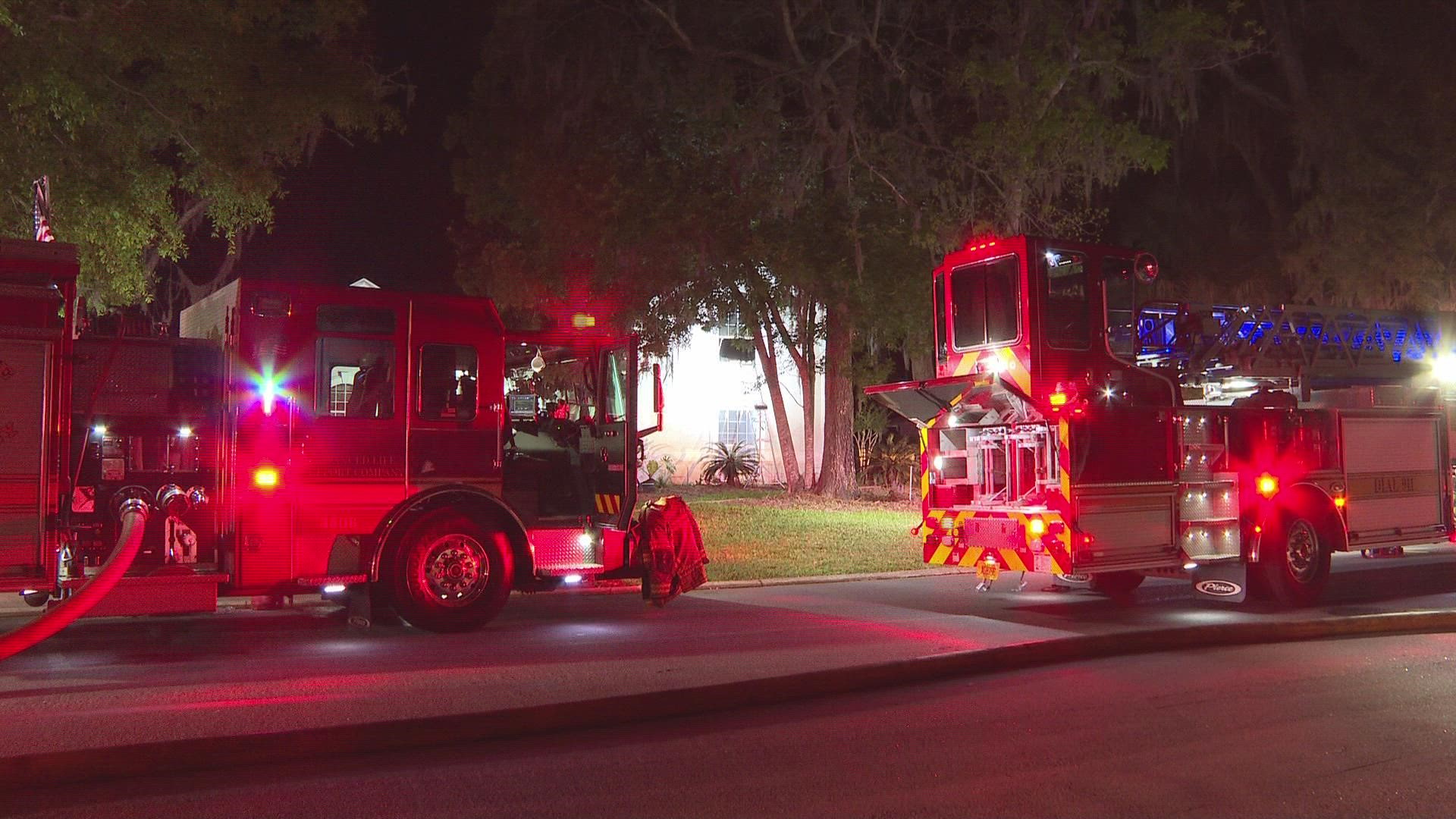 A fire that took place in Queen's Harbour Saturday started when no one was home. The State Fire Marshal will investigate.