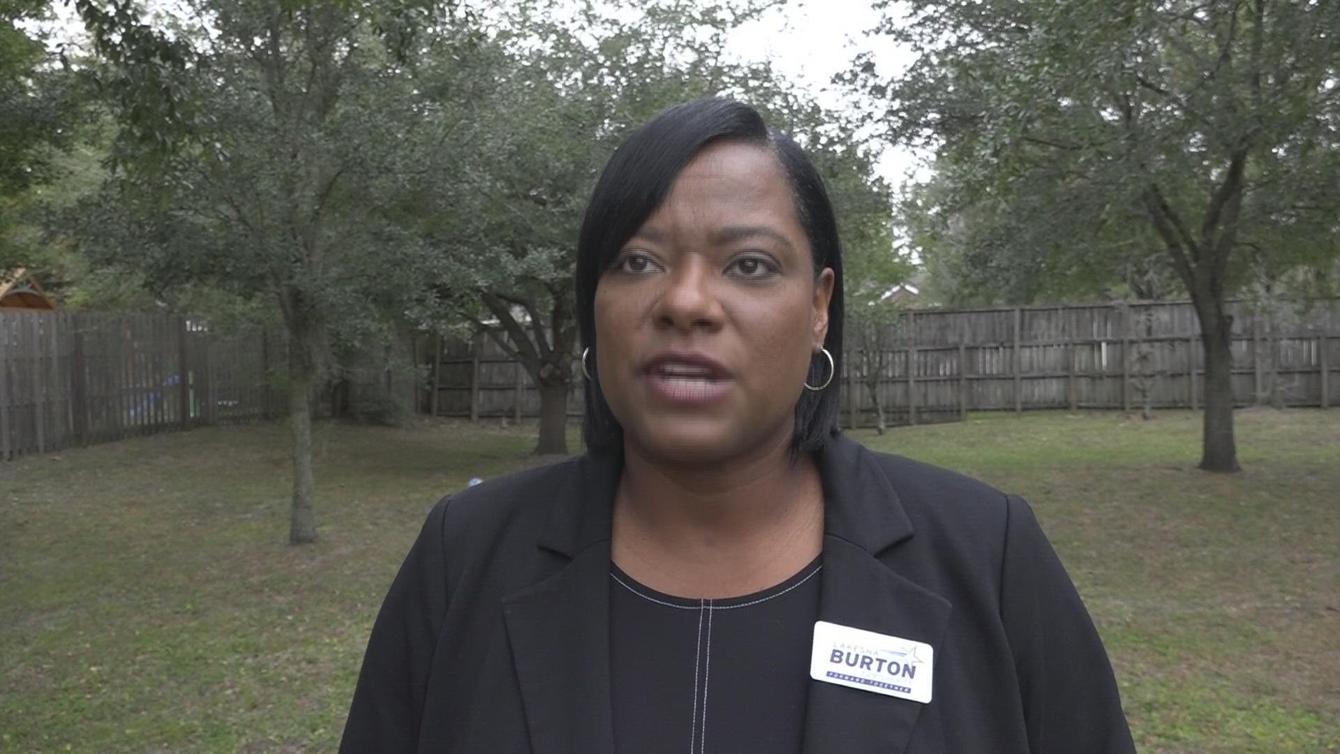 Burton told First Coast News that Jefferson asked for the "number two spot" in exchange for his endorsement.