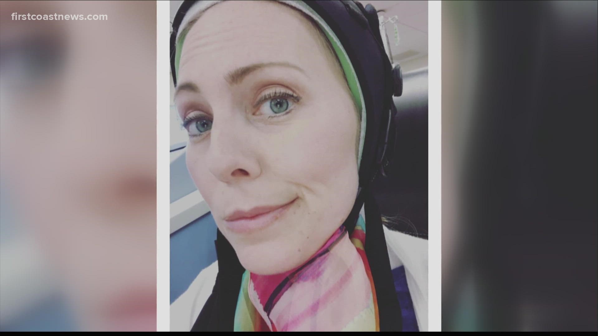One First Coast woman decided she "wanted to kick cancer in the face."  She tells about her journey of cold capping and how it helped with hair loss.