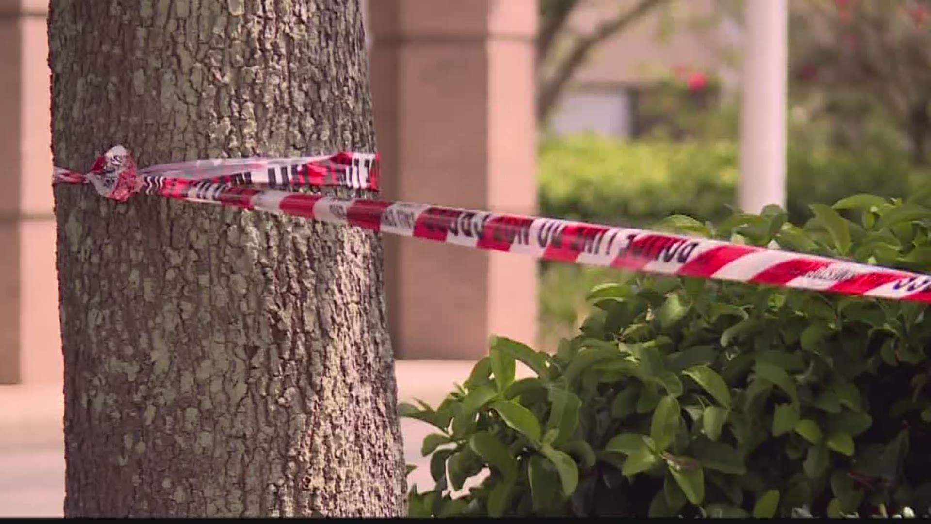 A man walked into the VyStar Credit Union on Atlantic Boulevard and said he was armed before demanding money.