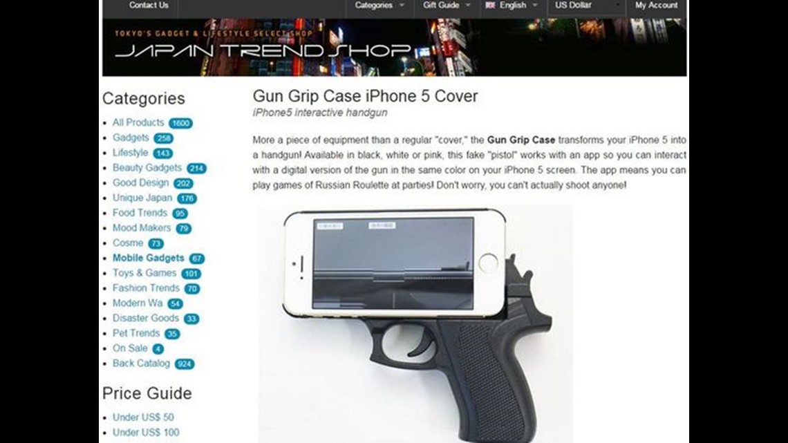 iPhone gun case is an accident waiting to happen firstcoastnews