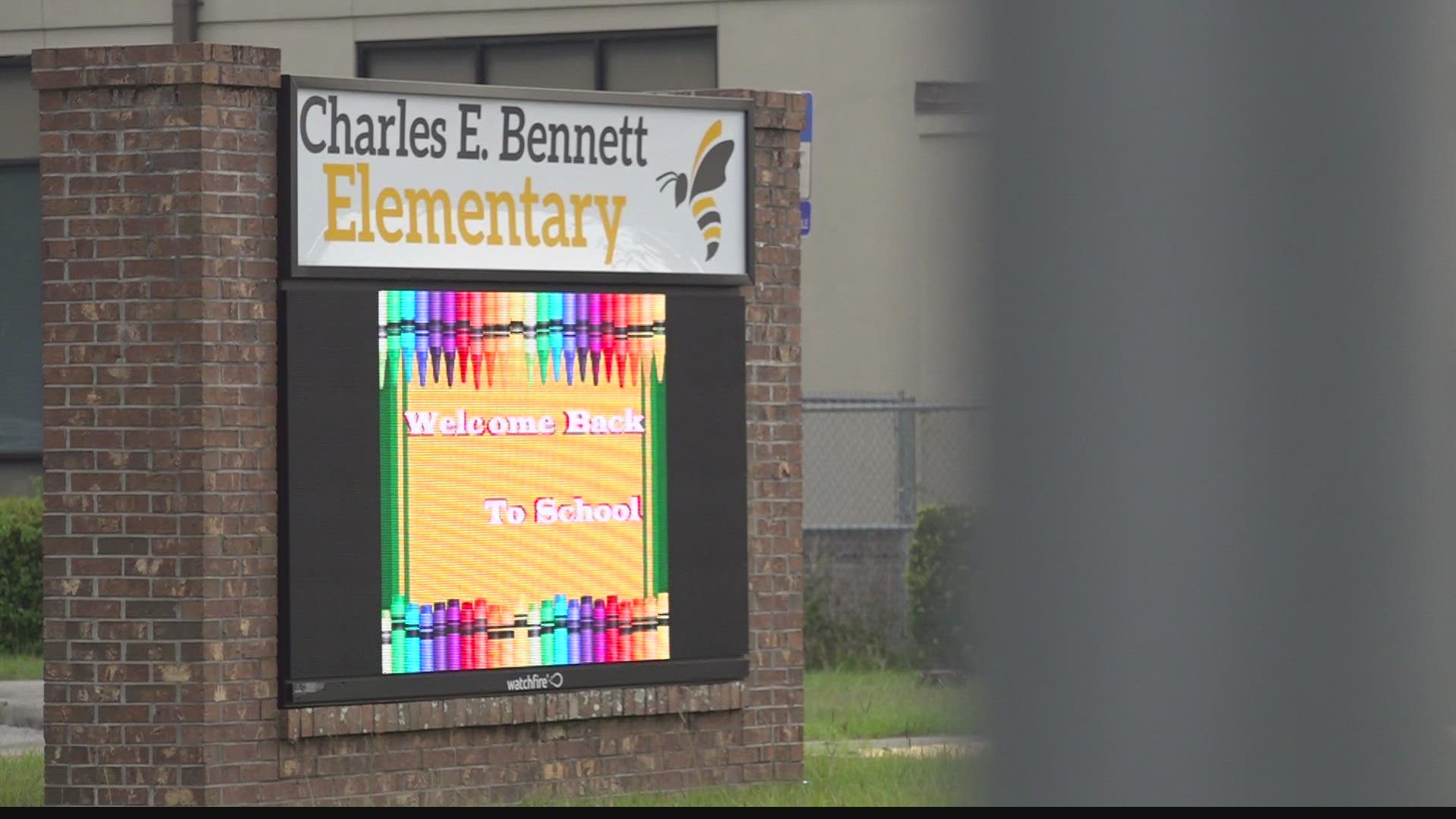 One mother says he daughter will not be returning to Charles E. Bennett Elementary.