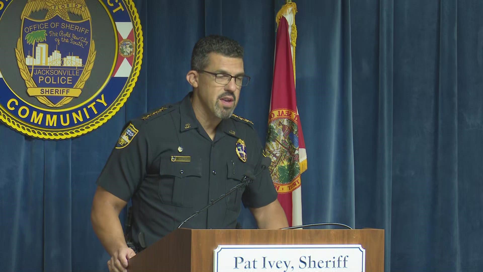 Undersheriff Nick Burgos spoke about the arrest of two corrections officers.