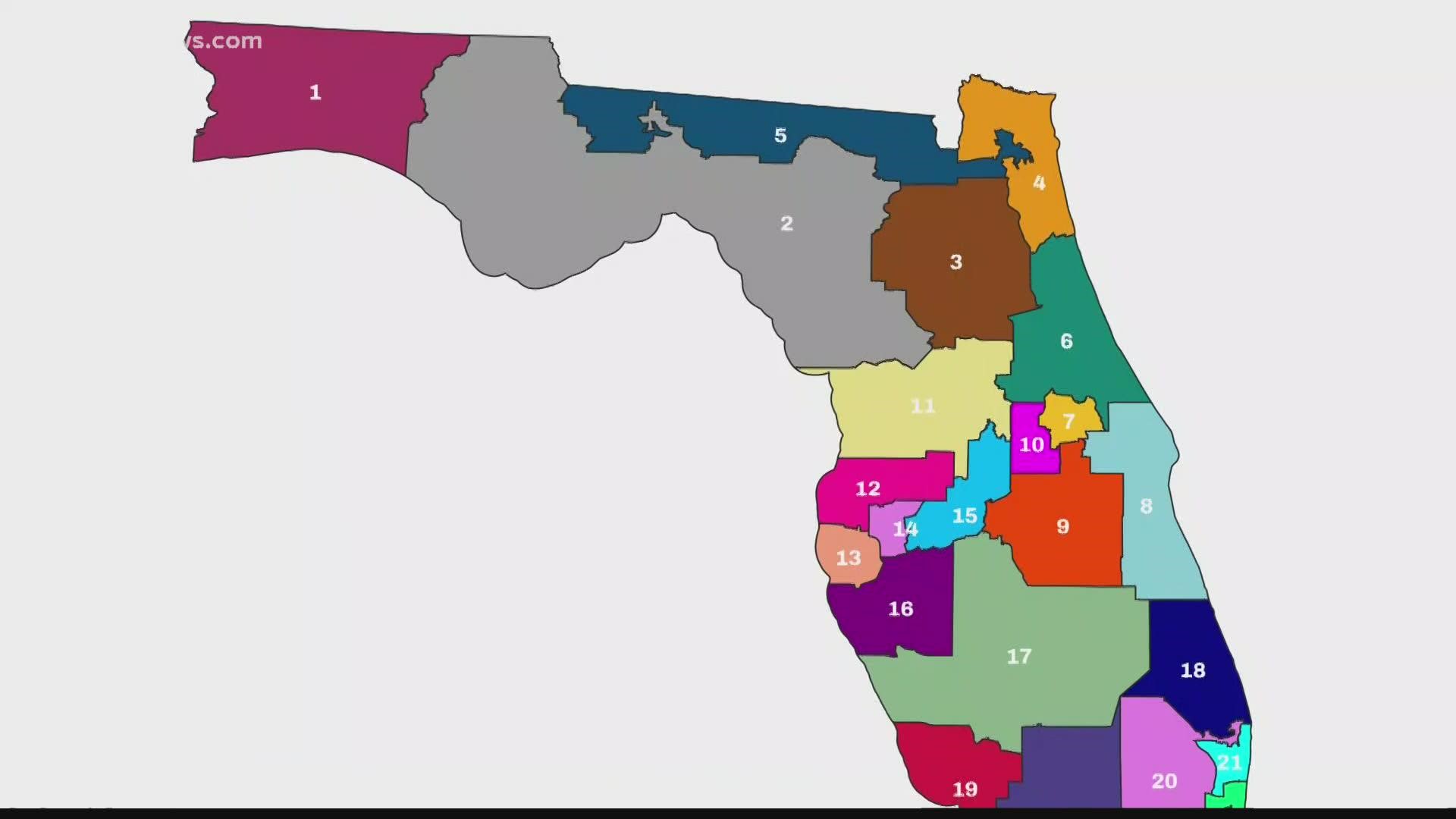 One observer says DeSantis' map benefits Republicans while breaking up Black voters into different districts.