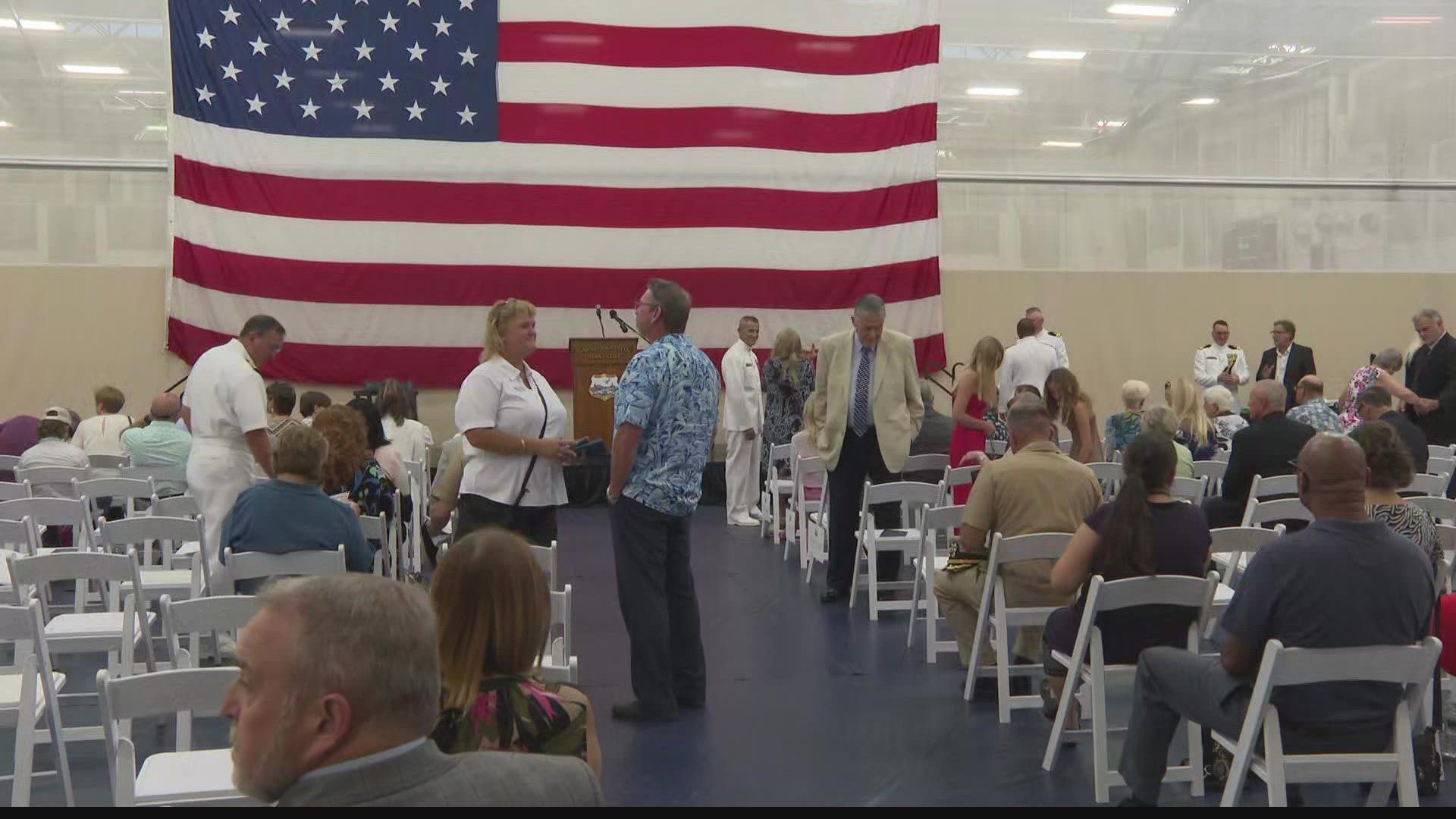 Captain Brian Binder is relieving Captain Jason Canfield as Commanding Officer of Mayport.