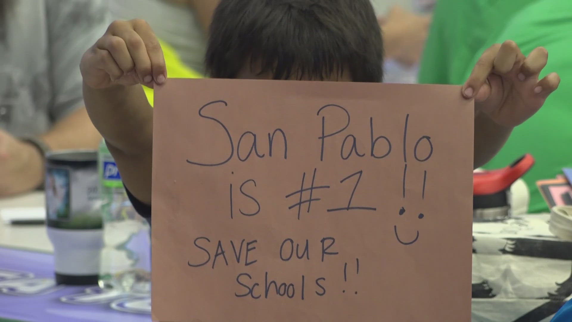 DCPS is planning to close or consolidate schools next year. Tuesday, a meeting was held for parents to find out how they could save San Pablo.