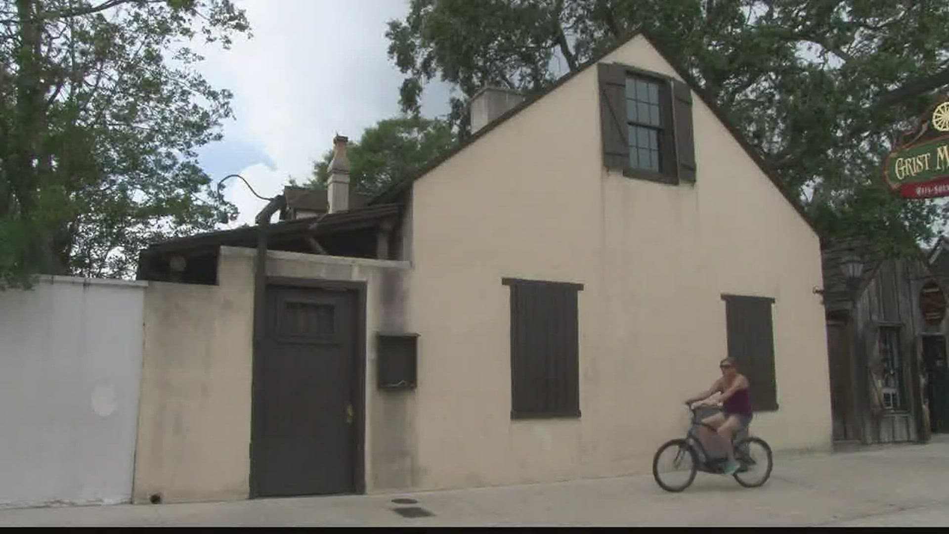 The building sits on historic St. George Street, so the City wants to determine if it is historic before the owners try to demolish it.