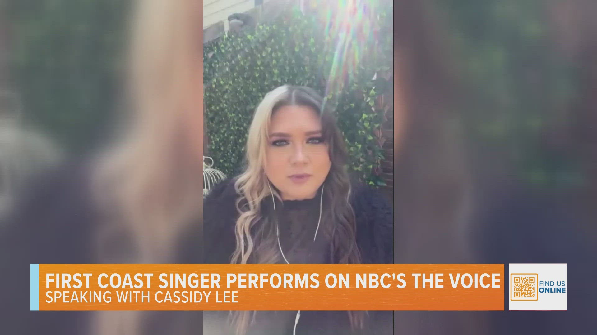 Singer from the First Coast performs on NBC's The Voice - Meet Cassidy Lee of Annie Dukes!