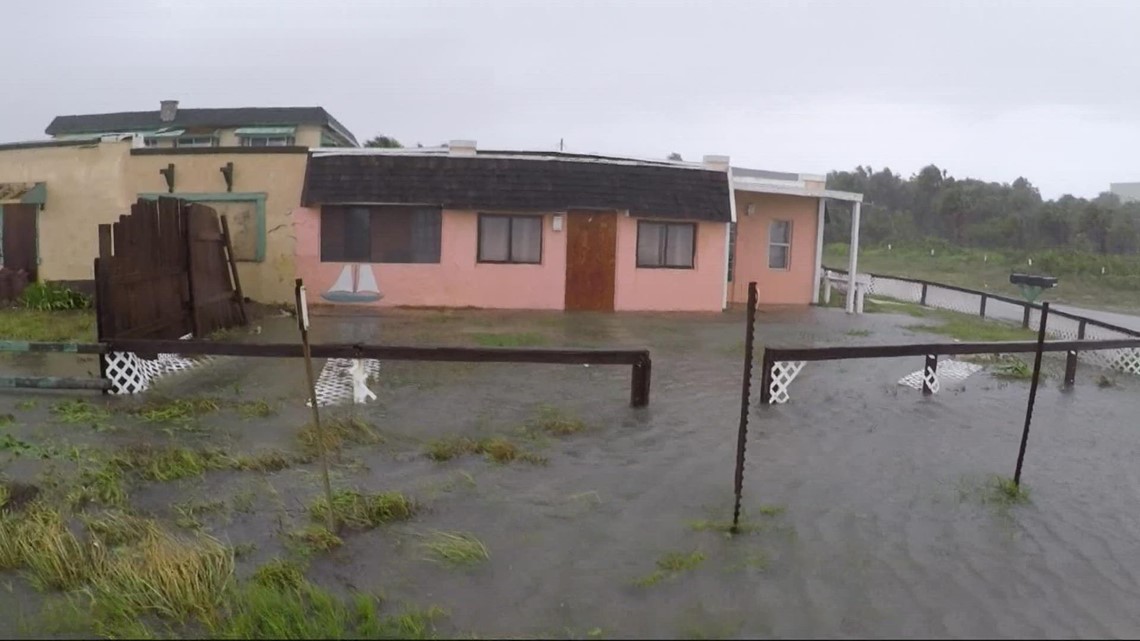 Summer Haven experiences  some flooding from Hurricane Ian