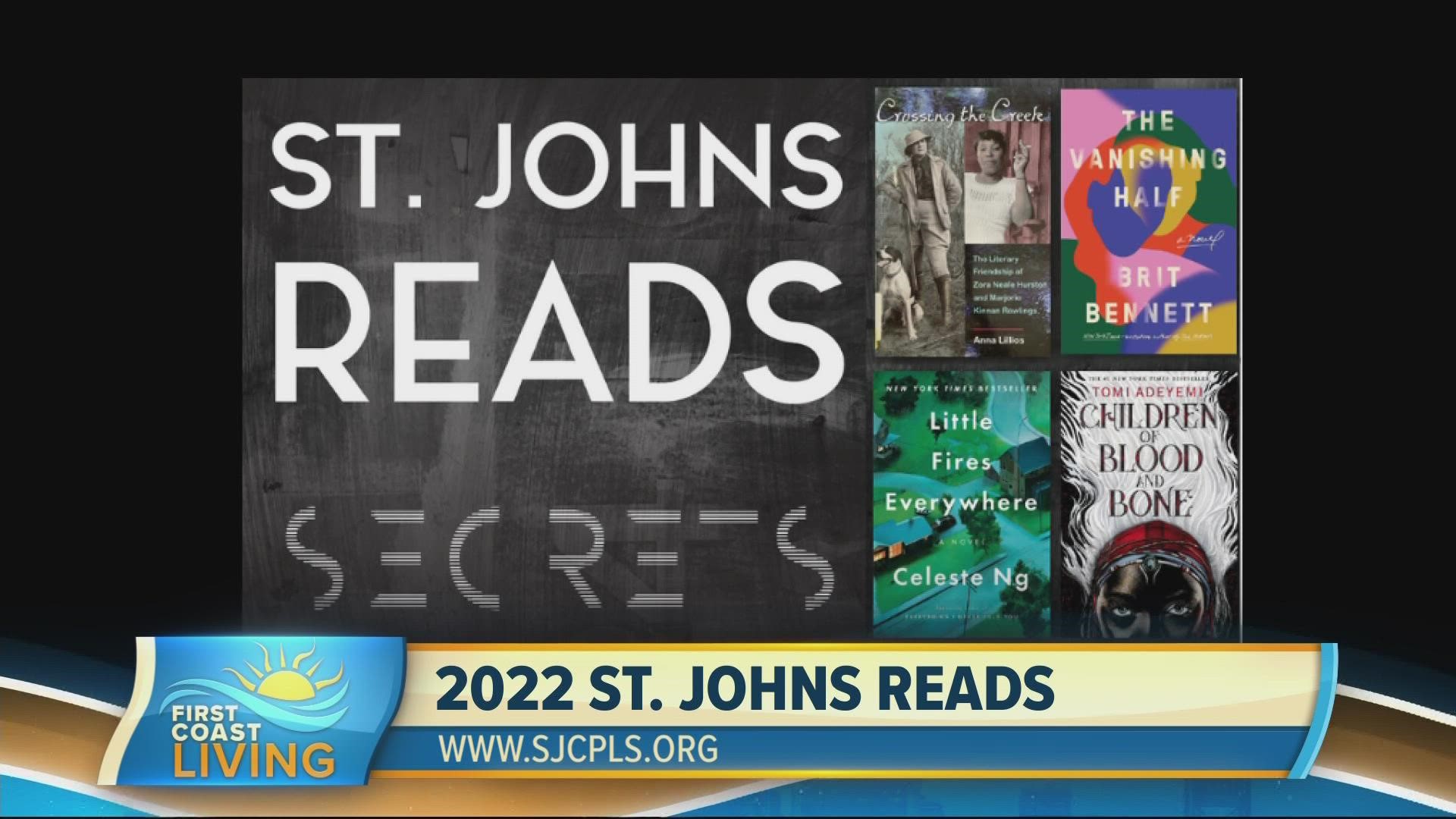 Learn about the annual countywide reading event hosted by the St. Johns County Public Library System, which includes a grand finale 5K.