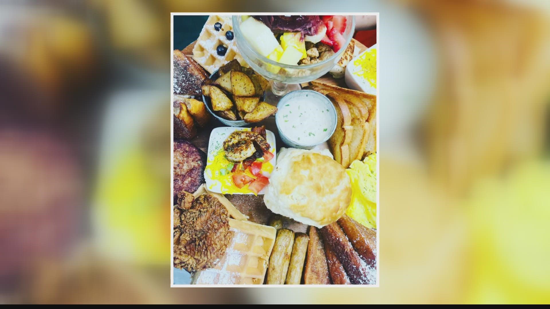 Tulua Bistro is known for its breakfast boards.