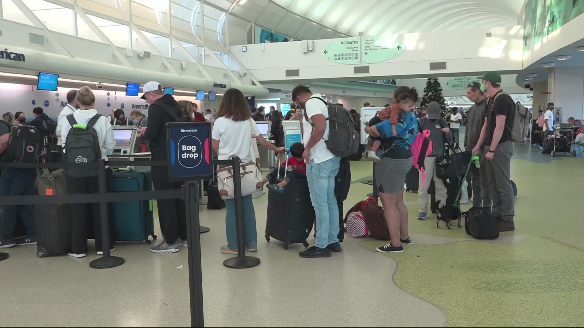 The computer issue, mixed with an already busy travel day and airlines still catching up from last week, amounted in a frustrating day for travelers.