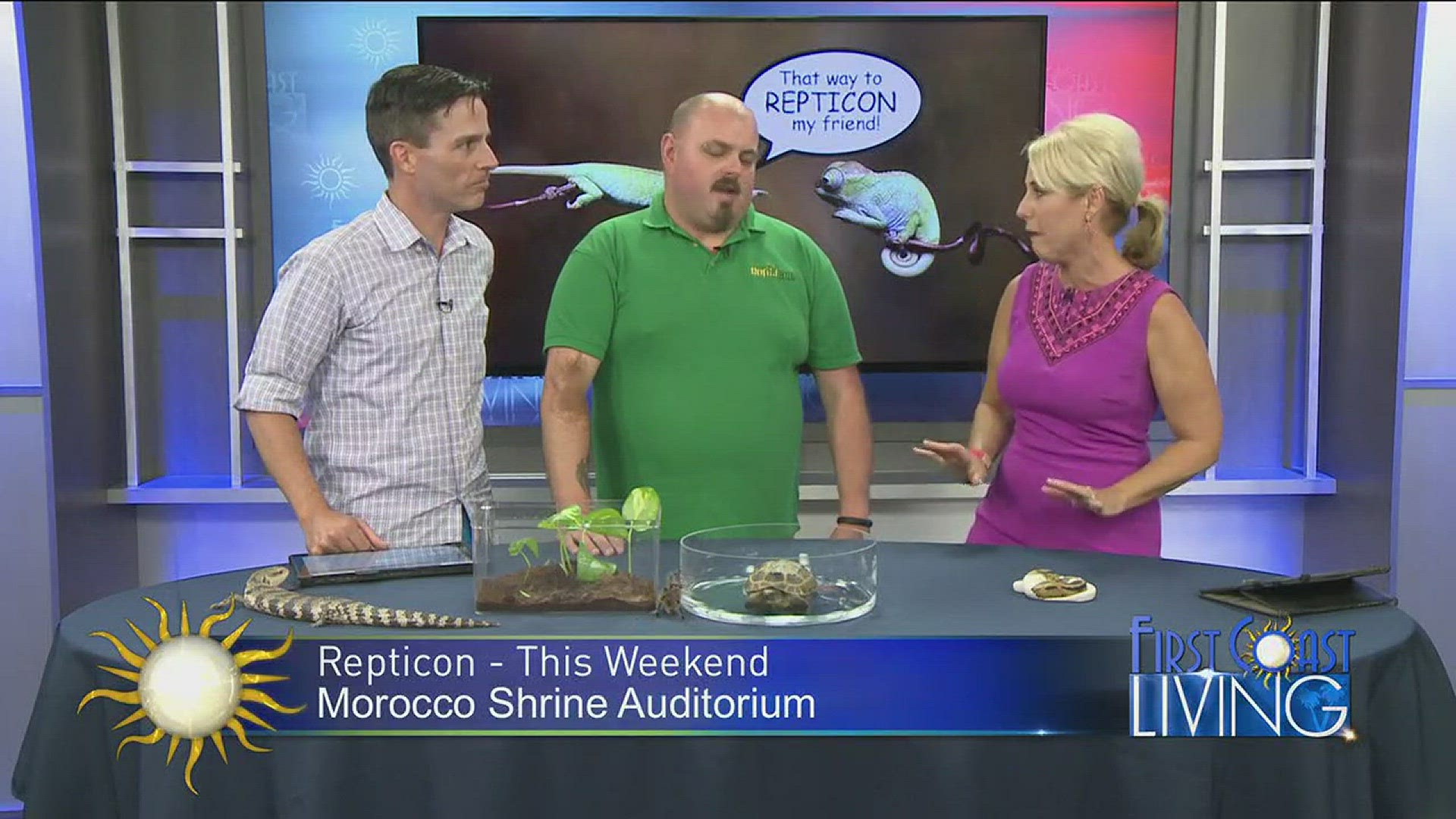 Repticon is this weekend at the Morocco Shrine Auditorium.