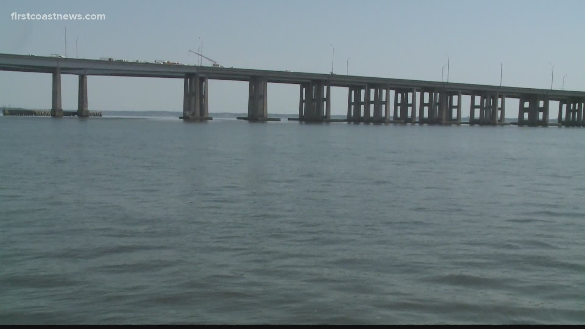 Over the weekends, you'll see two-lane closures on the southbound side of the I-295 East Beltway on the Buckman Bridge.