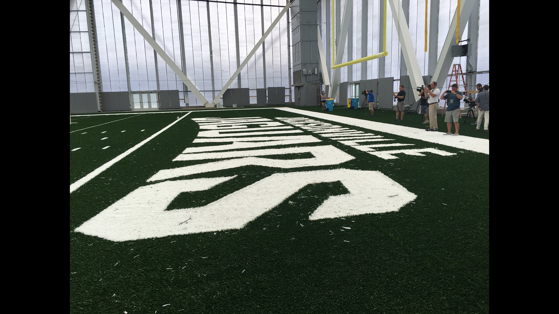 Jaguars unveil new indoor practice facility at Daily's Place