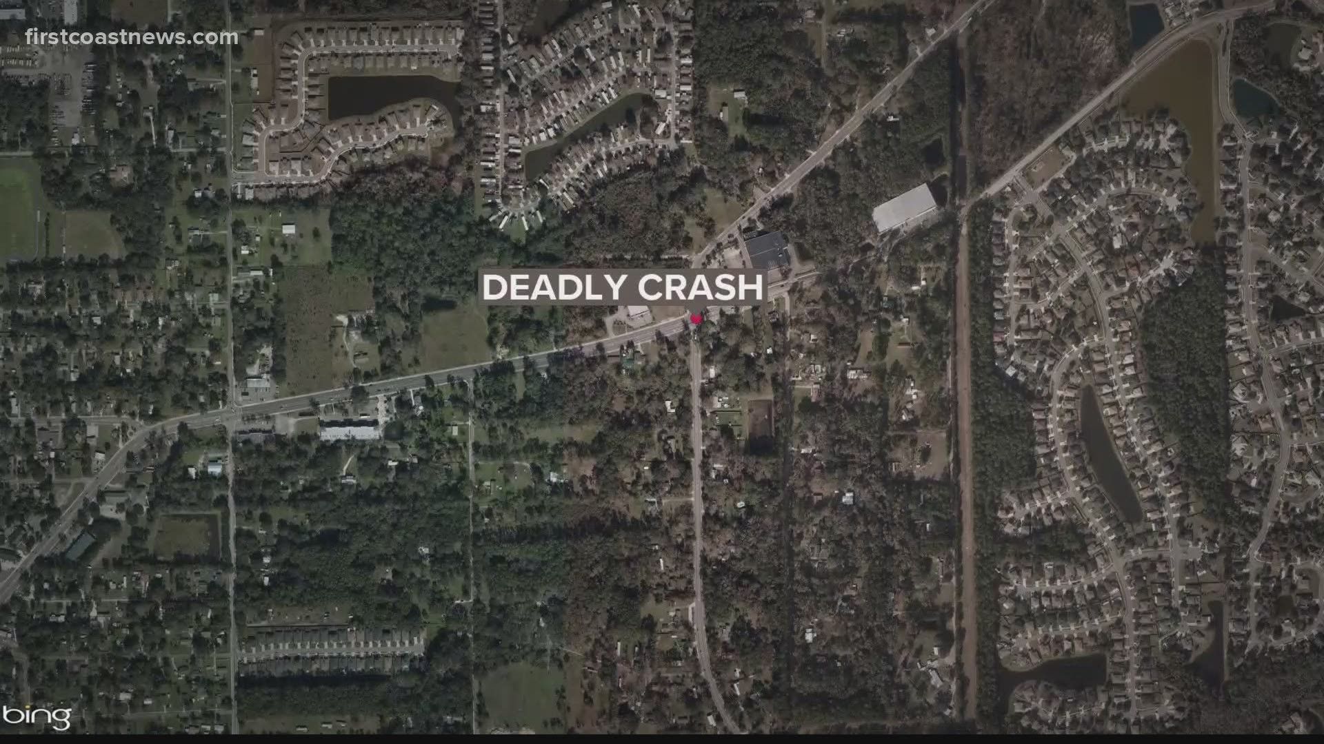 JSO: Woman dies after hitting utility pole head-on during crash in North Jacksonville