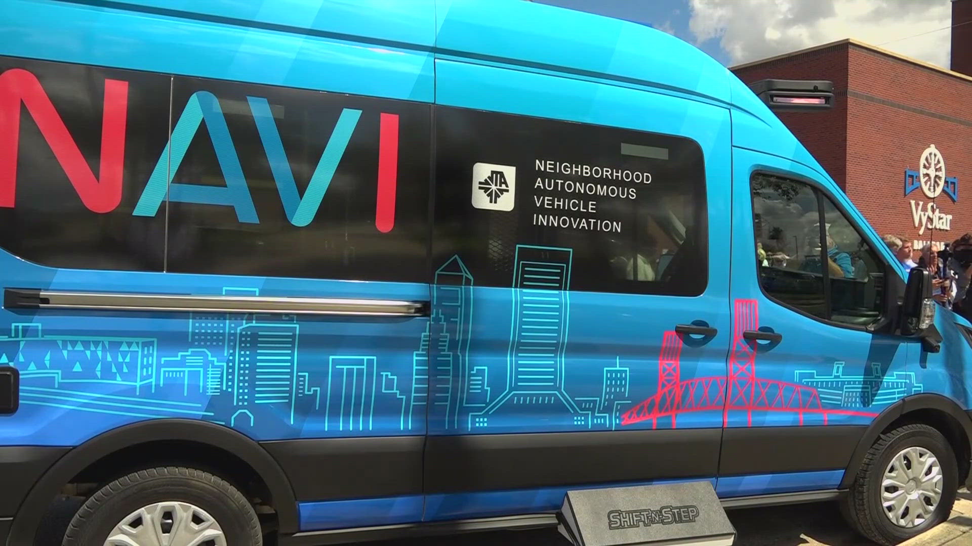 Jacksonville is now the first city in the country to have a fleet of self-driving shuttles, and starting Monday, they're taking people throughout downtown.