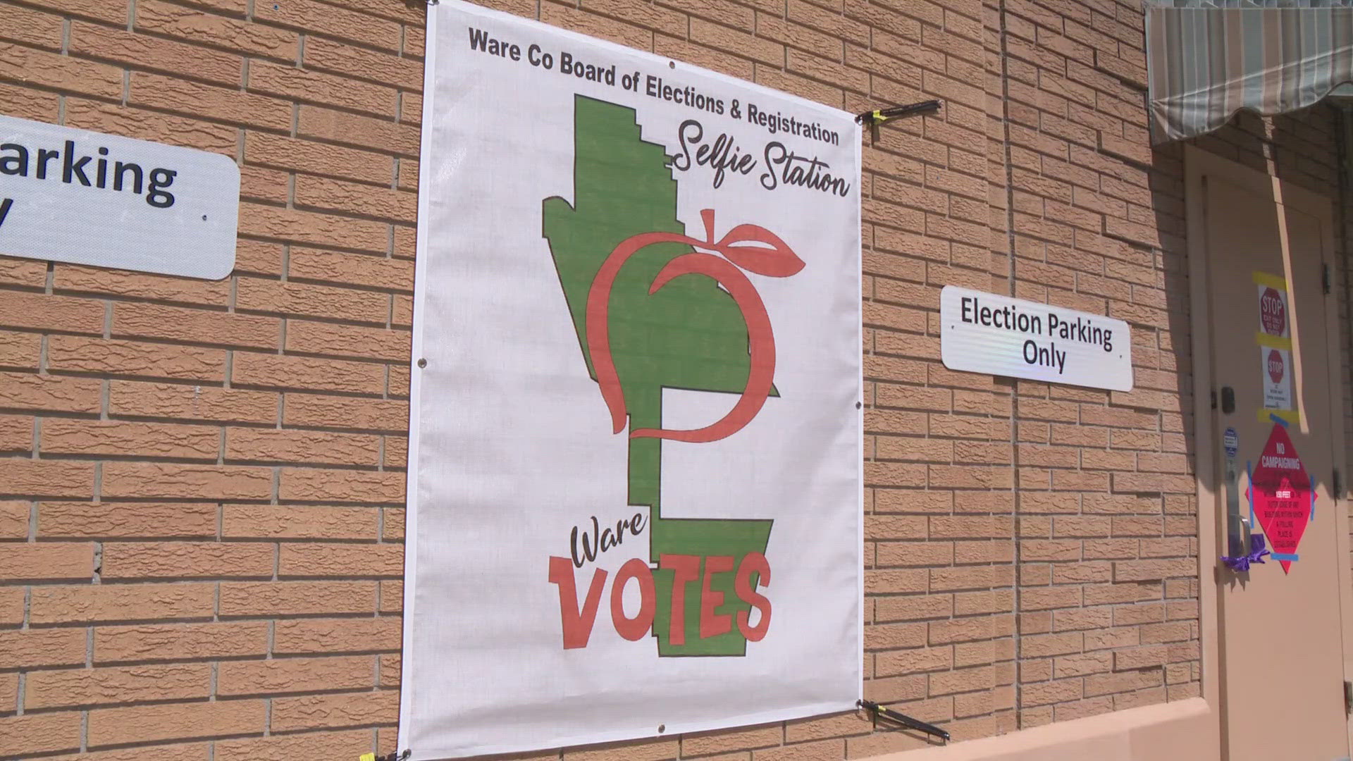 In Waycross officials say even though some precincts were without power for days after Helene, everything was up and running for early voting to start as scheduled.