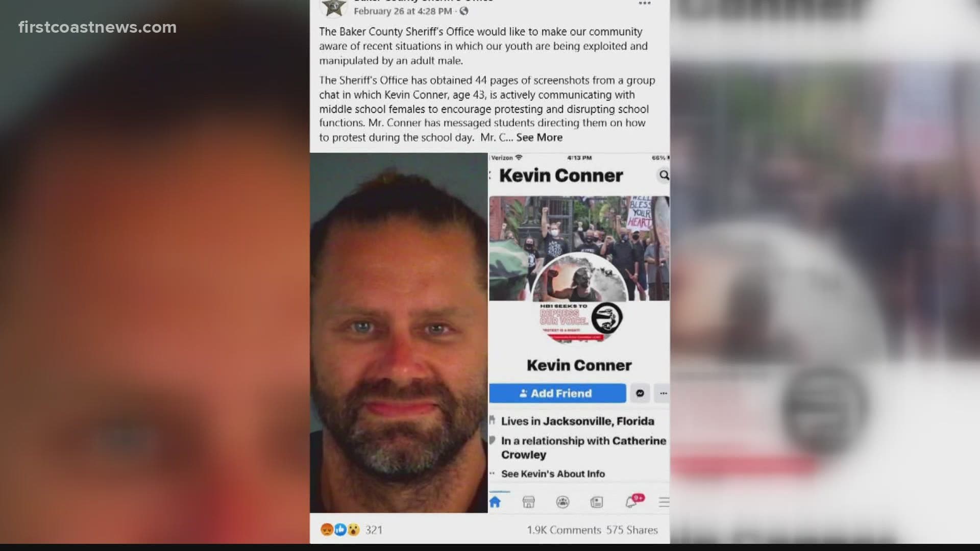 Community activist in Clay County threatens to sue Baker County Sheriff's Office over Facebook post