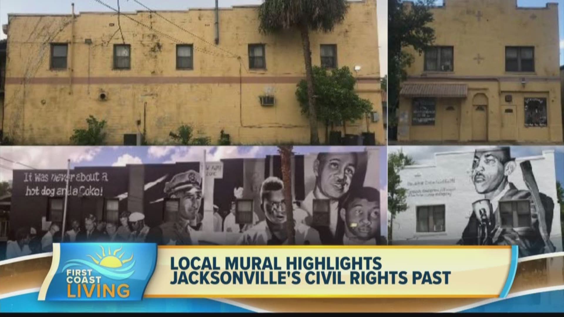 Have you seen the mural? It highlights Jacksonville's civil rights past.