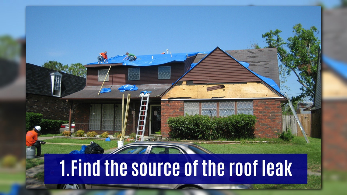 After Irma How to tarp a damaged roof