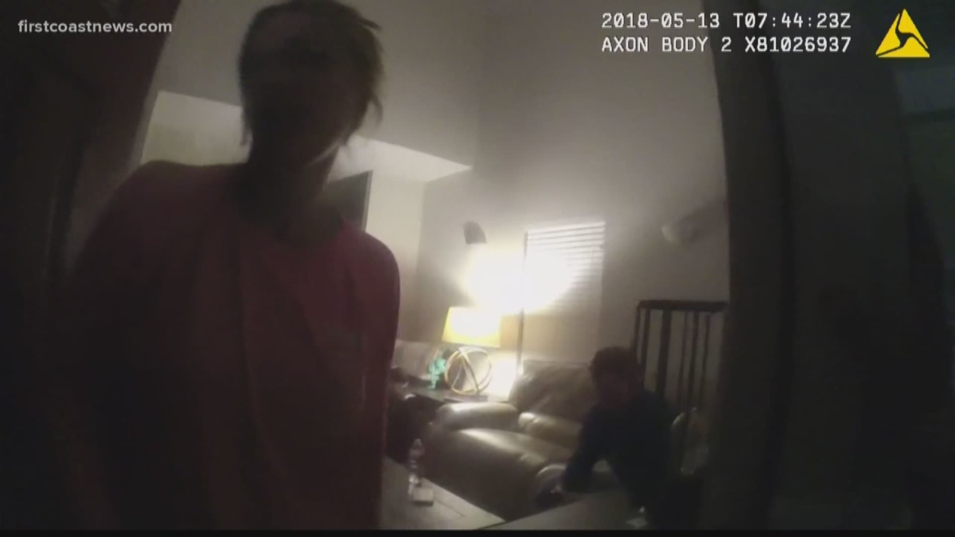 May 13 body cam footage was released Friday showing confrontation between troubled Lt. Robert Corey Sasser and his then estranged wife Katie Kettles.