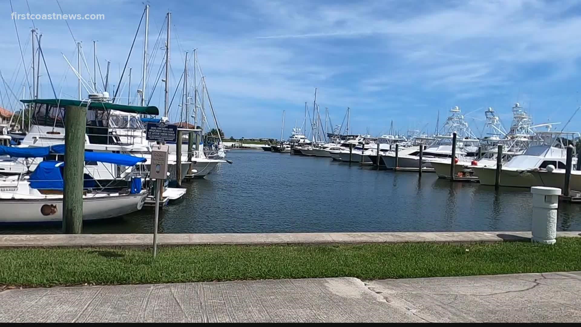 Environmental concerns swirl after someone left Camachee Cove Marina leaving a big mess in their wake.