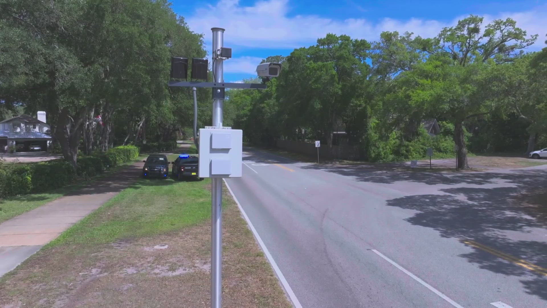 Automatic speed ticketing cameras resulting in around 30 speeding