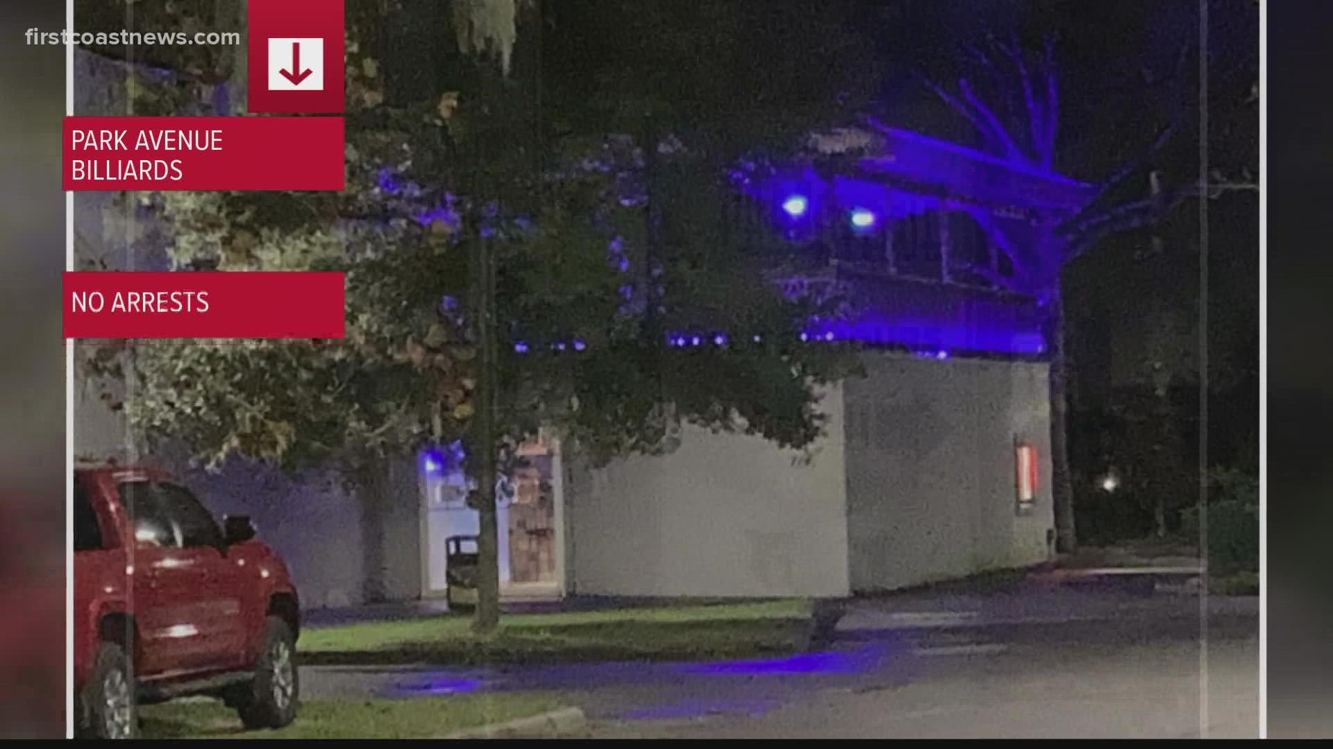 Orange Park Police were called to Park Avenue Billiards, where investigators believe an argument led to the shooting. The victim is expected to survive.