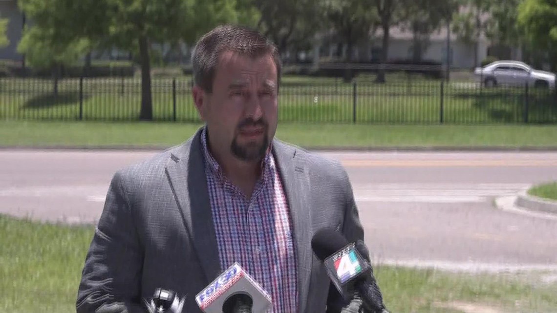 Jacksonville Sheriff's Office spoke to media about drowning incident on